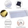 Cascata Solar 8 Tubos Snow Fall Natal Kit 10 Uni Decoraçao Natalina Enfeite Meteoro Chuva Pisca Pisc - 6