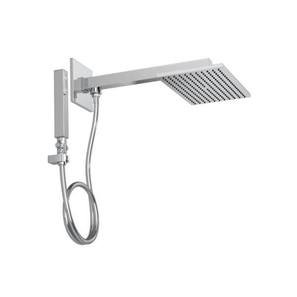 Chuveiro Retangular Unic 30CM Com Desviador E Ducha Deca - 3