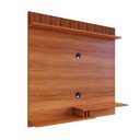 Ver imagem 6 de Painel para TV até 50 Polegadas Ripado 3D Texas com Nichos e Prateleiras Decorativas Jequitiba