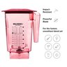 Blendtec Jarra Wildside+ 90oz Vermelha - para Liquidificadores Comerciais - 5