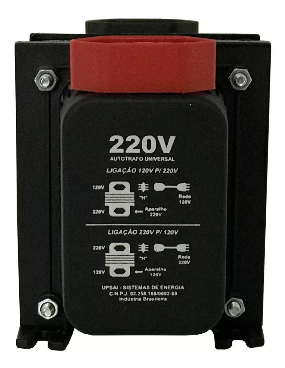 Ver imagem 5 de Autotransformador Transformador Trafo Tf 3000va 2100 Watts Tripolar 220v 110v E 220v 120v Upsai Iso