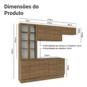 Ver imagem 3 de Armário de Cozinha Completa 270cm Rustic Stella Madesa 11