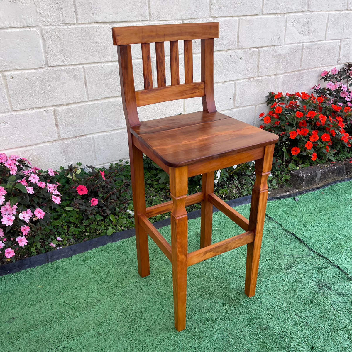 Banqueta Régua em Madeira de Demolição Sudeste Rústico - 5