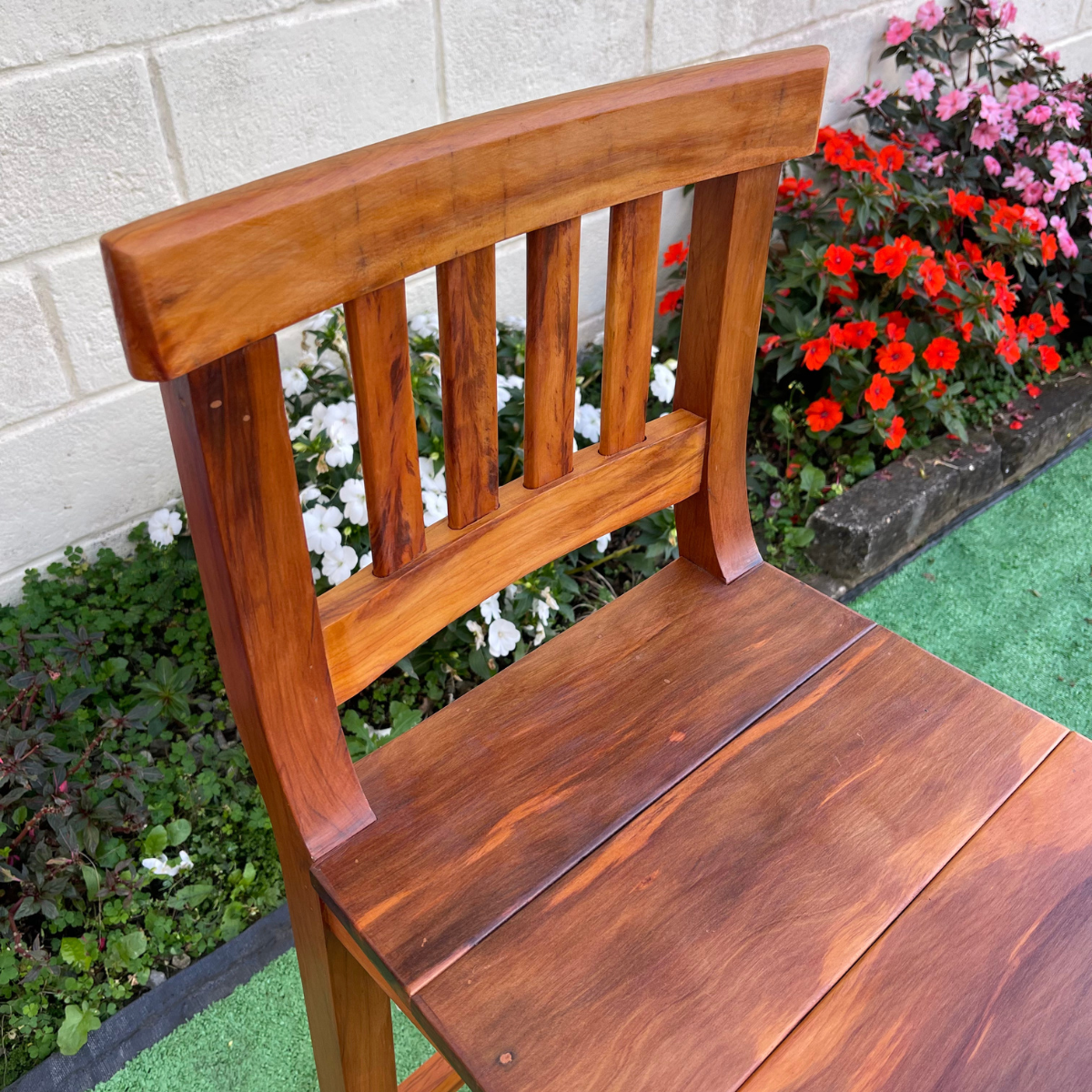 Banqueta Régua em Madeira de Demolição Sudeste Rústico - 8