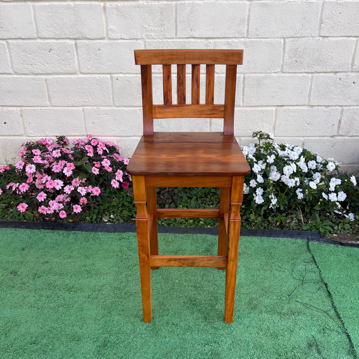 Banqueta Régua em Madeira de Demolição Sudeste Rústico - 4