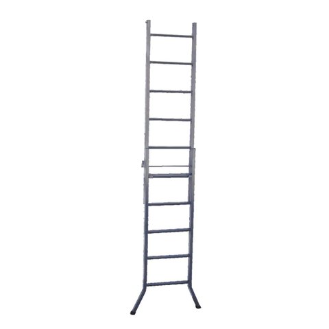 Escada Extensiva 3 em 1 Metalon 30x20mm 6 e 12 Degraus 160cm Brassol