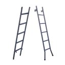 Ver imagem 3 de Escada Extensiva 3 em 1 Metalon 30x20mm 6 e 12 Degraus 160cm Brassol