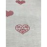Toalha de Mesa Impermeável Portuguesa Lovely Hearts - 1.40x3.40M - 3