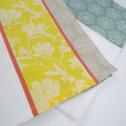 Pano de prato Havana Salmão 50x70 cm 100% Algodão - Amarelo - 3
