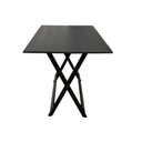 Ver imagem 4 de Mesa Dobrável 6 Lugares Retangular Tampo Mdf Ultra Plus 120cm X 70cm Preto