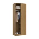 Ver imagem 2 de Guarda Roupa de Canto Reto Modular Reflecta Altezza Belmax:freijó