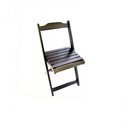 Ver imagem 2 de Conjunto Mesa Dobrável 70x70 com 4 Cadeiras Preta
