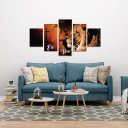 Ver imagem 2 de QUADRO MOSAICO HORIZONTAL MDF - UNIDADE -:ELE VIVE REINA