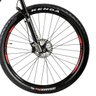 Bike Oggi 7.6 2020 Big Wheel Shimano XT 10-51 Original Preto/Vermelho - 21 - 4