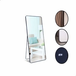 Espelho Grande Retangular Corpo Inteiro com Moldura em Metal 150 X 60 Cm - 1