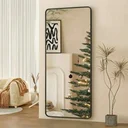 Ver imagem 4 de Espelho Grande Retangular Corpo Inteiro com Moldura em Metal 150 X 60 Cm