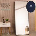 Ver imagem 2 de Espelho Grande Retangular Corpo Inteiro com Moldura em Metal 150 X 60 Cm