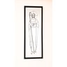Quadro Bom Pastor Moldura Preta 33cmx93cm - 2