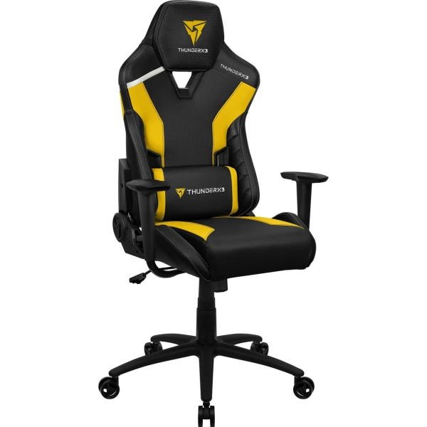 Cadeira Gamer Profissional Ergonômica Reclinável Tc3 Bumblebee Yellow Thunderx3