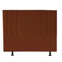 Ver imagem 2 de Cabeceira Estofada Grécia 160CM Queen Suede Terracota - D A DECOR