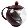 Chaleira Bule de Vidro com Infusor Jarra para Cha e Frutas com Filtro de Metal Removivel 750ml Luxo - 2