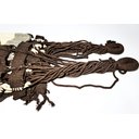 Ver imagem 2 de Rede de Descanso Balanço Marrom com Cru 1.40x3.60 M