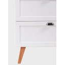 Ver imagem 3 de Gabinete para Banheiro com Cuba e Armario 80cm Mdf Branco Milano - On Móveis