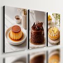 Ver imagem 1 de Kit 3 Quadro Decorativo Confeitaria Doceria Padaria E1 28x20cm