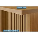 Ver imagem 6 de Balcão Ilha Cozinha Gourmet Imperatriz C/ 2 Portas e 5 Gavetas 200cm Freijo/off White - Nesher