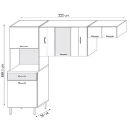 Cozinha Suelen Aramóveis - 4