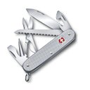 Ver imagem 1 de Canivete Suíço FarmerX Alox Silver Victorinox 10 funções 0.8271.26