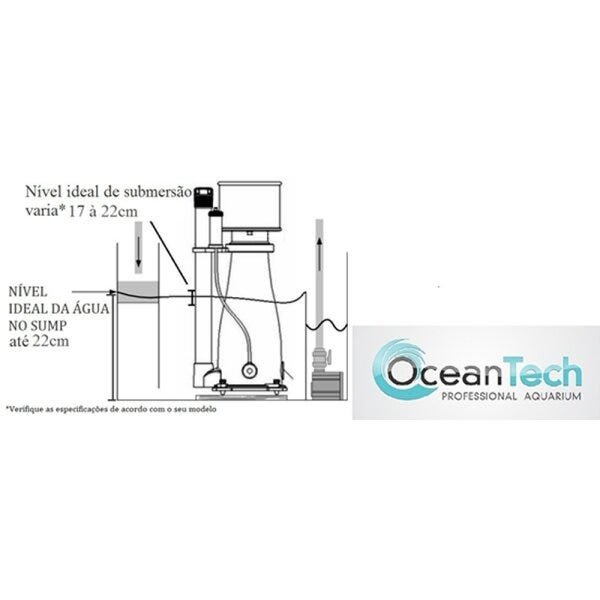 Ocean Tech Skimmer Eco-120 para até 500 Litros com Bomba Dc-1500 Bivolt - Un - 3
