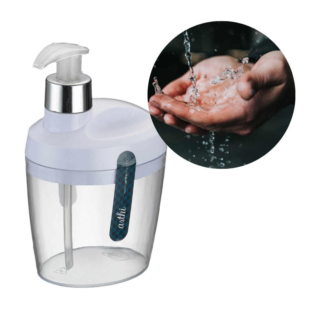 Dispenser Porta Sabonete Liquido Alcool Gel Detergente - 2