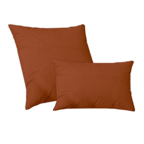 Capas para Almofadas Decorativa 50x50 e 50x30cm Capri Terracota