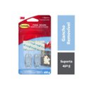 Ver imagem 3 de Gancho Adesivo 3M Command Transparente Pequeno - 2 unidades