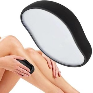 Pedra Depiladora Cristal Magico Indolor Esfoliante Tira Remove Pelo Corpo Rosto Braço Perna Reutiliz