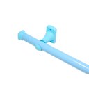 Ver imagem 1 de Kit varão para cortina 2,20mts azul 28mm compacto sala / quarto