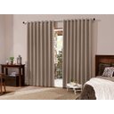 Ver imagem 1 de Cortina Blackout de Sala e Quarto em Tecido 3,00 X 2,50 Bege Admirare