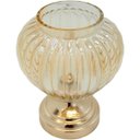 Ver imagem 4 de Bomboniere Pote Decorativo em Bronze Vidro Doces e Biscoitos