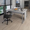 Ver imagem 1 de Plataforma de Trabalho 2 Pessoas 1,50m X 1,40m Pés Metal F5 Cor:cinza