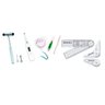 Kit De Fisioterapia PAMED Goniometro Martelo Buck Canetas - Rosa - 3