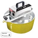 Ver imagem 4 de Misturador Elétrico 10 litros Automático Bivolt Amarelo Saro PA10RAM