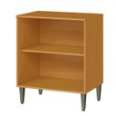 Ver imagem 2 de Balcão para Cozinha 70cm 2 Portas 100% Mdf Luna Cinamomo/branco