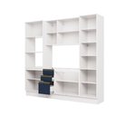 Ver imagem 3 de Cozinha Compacta Celeste Kappesberg 100% Mdf Branco/azul 240cm