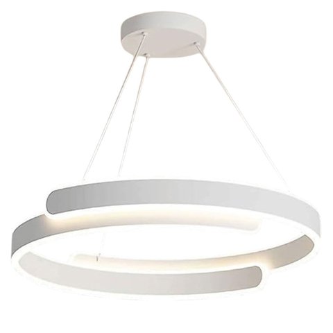 Lustre Pendente Plafon Led Luminaria 3 em 1 Moderno Luxo Sala Quarto Recepçao Ambiente Residencial C
