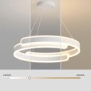 Ver imagem 2 de Lustre Pendente Plafon Led Luminaria 3 em 1 Moderno Luxo Sala Quarto Recepçao Ambiente Residencial C
