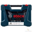Ver imagem 2 de Kit Ferramenta Brocas Bosch 83 Pecas Caixa de Ferramenta