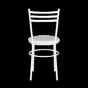 Ver imagem 4 de Cadeira Epoxi Branca para Cozinha: Branco