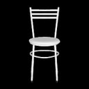 Ver imagem 2 de Cadeira Epoxi Branca para Cozinha: Branco