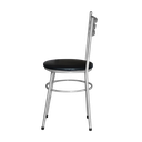 Ver imagem 3 de Kit 4 Cadeiras Epoxi Cinza para Cozinha: Preto